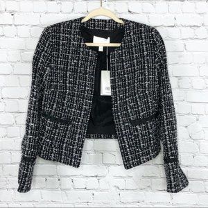 NWT Boss Blazer, black and white, Size 8